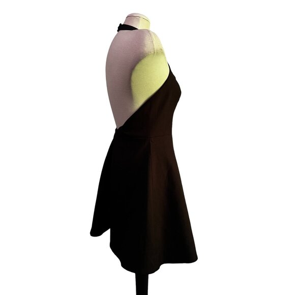 Keepsake The Label NWOT Black Halter Mini A Line Dress Sz Medium Womens Black Co - Picture 10 of 11